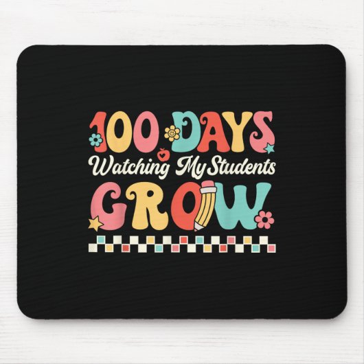 100 Tage mit Schülern am 100. Mousepad (Vorne)