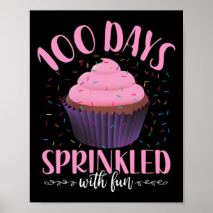 100 Tage mit Spaß 100 Tage Schulcup Poster
