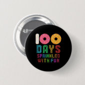 100 Tage mit Spaß am 100. Schultag Button (Vorne & Hinten)