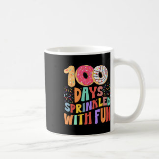 100 Tage mit Spaß geteilt Donut lustig 100. Tag Kaffeetasse