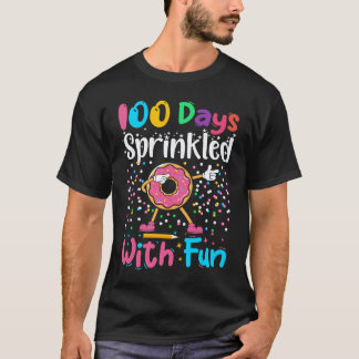 100 Tage mit Spaß verstreut 100 Tage Schultee T-Shirt