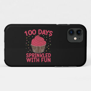 100 Tage mit Streuseln und Spaß Cupcake Schulmädch Case-Mate iPhone Hülle