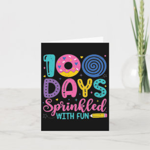 100 Tage mit viel Spaß am 100. Tag der Weichen Karte