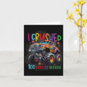 100 Tage Monster LKW 100 Scho-Tag Karte (Gelbe Blume)