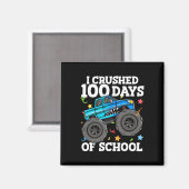 100 Tage Monster LKW 100 Scho-Tag Magnet (Vorderseite/Rückseite)