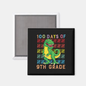 100 Tage Monster LKW 100 Scho-Tag Magnet (Vorderseite/Rückseite)