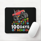 100 Tage Monster LKW 100 Scho-Tag Mousepad (Mit Mouse)
