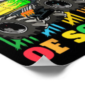 100 Tage Monster LKW 100 Scho-Tag Poster (Ecke)