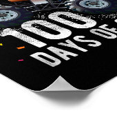 100 Tage Monster LKW 100 Scho-Tag Poster (Ecke)