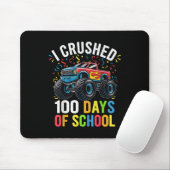 100 Tage Monster LKW 100. Schultag Mousepad (Mit Mouse)
