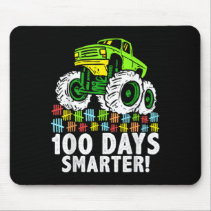 100 Tage Monster LKW 100. Schultag Mousepad