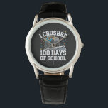 100 Tage Monster Truck Schule 100. Tagesschule Armbanduhr<br><div class="desc">100 Tage Monster Truck Schule 100. Schultag</div>