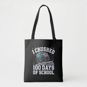 100 Tage Monster Truck Schule 100. Tagesschule Tasche