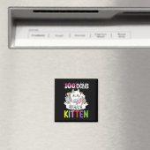 100 Tage müssen Sie die Schulkatzenkatze sein Magnet (In Situ (Geschirrspüler))
