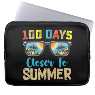 100 Tage näher an den Schulferien Laptopschutzhülle