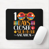 100 Tage Naher zum Sommerurlaub Mousepad (Mit Mouse)