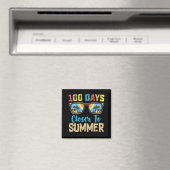 100 Tage Naher zur Sommerferienschule Magnet (In Situ (Geschirrspüler))