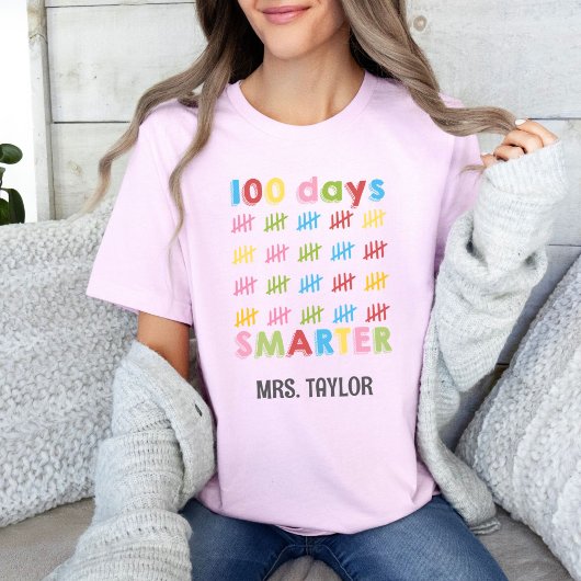 100 Tage Niedlicher Lehrer T-Shirt