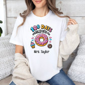 100 Tage Niedlicher Lehrer T-Shirt