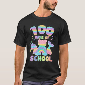 100 Tage Niedlicher Pop in der Schule Es fidget gl T-Shirt