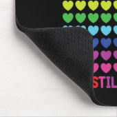 100 Tage Niedliches Herzstudium Mousepad (Ecke)