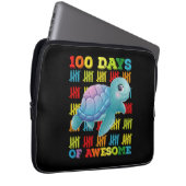 100 Tage Phantastische Schildkröte 100. Schultag Laptopschutzhülle (Vorne Rechts)
