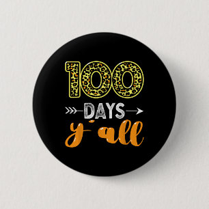 100 Tage pro Lehrer oder Student 100. Tag des Unte Button