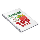 100 Tage Raupe Notizblock (Rechte Seite)