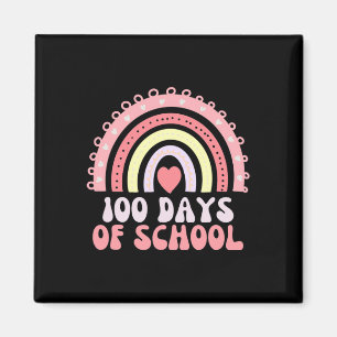 100 Tage Regenbogen am 100. Schultag 100 Magnet