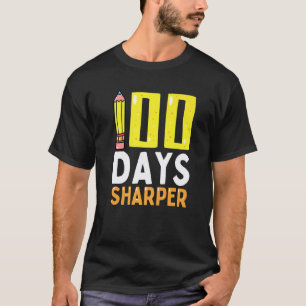 100 Tage schärfer 100. Schultag Lehrer Kinder T-Shirt
