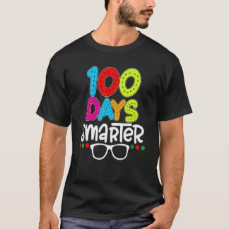 100 Tage schlauer 100. Schultag Lehrer Schüler T-Shirt