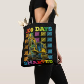 100 Tage schlauer Bagger 100. Schultag Tasche (Von Nahem)