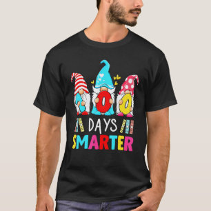 100 Tage schlauer Gnom 100 Tag der Schule Lustiger T-Shirt