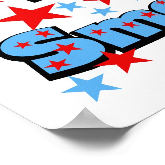 100 Tage schlauer Poster (Ecke)