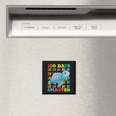 100 Tage schlauer Schildkröte 100. Schultag Magnet (In Situ (Geschirrspüler))