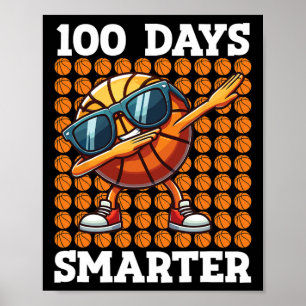 100 Tage schlauer Sketch Kinder 100 Tage Schuljahr Poster