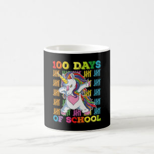 100-Tage-Schul-Einhorn-Lehrer Kaffeetasse
