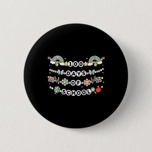 100-Tage-Schul-Freundschaftsarmbänder 100 Tage S Button