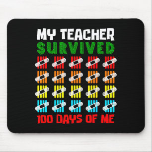 100-Tage-Schul-Kinder 100. Tag der Schule Kostüm Mousepad