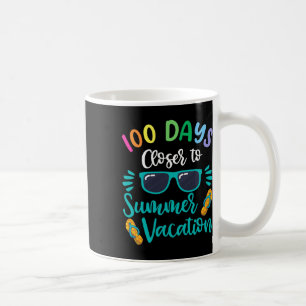 100-Tage-Schul-Lehrer-Shirt Kaffeetasse