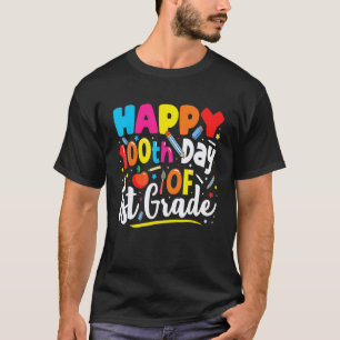 100-Tage-Schul-Shirt-Lehrer 100. Tag der 1. T-Shirt