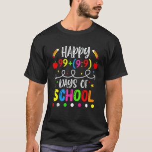 100 Tage Schul-Shirt Mathe-Gleichung Lehrer Studen T-Shirt