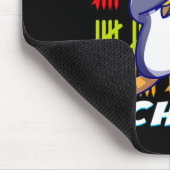 100 Tage Schulabbruch Pinguin-Spaß Liebe Mousepad (Ecke)
