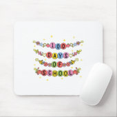 100 Tage Schularmband 100. Tag Mädchen Kinder Mousepad (Mit Mouse)