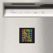 100 Tage Schulausgrabungslehrer Magnet (In Situ (Geschirrspüler))