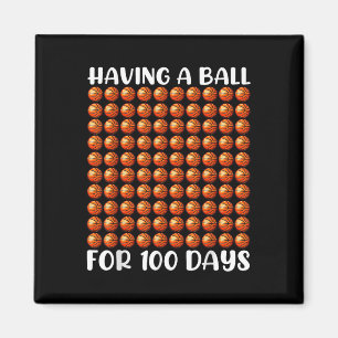 100 Tage Schulball 100. Tag 100 Tage Magnet