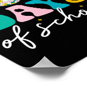 100 Tage Schuldisco Ball Celebration Poster (Ecke)