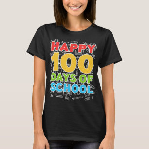100 Tage Schule 100. Schultag T-Shirt