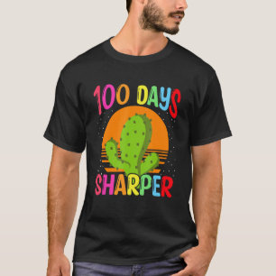 100 Tage Schule 100. Sharper Cactus Lehrer & T-Shirt