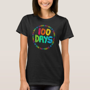 100 Tage Schule 100. Tag Kindergarten Vorkurs Lehr T-Shirt